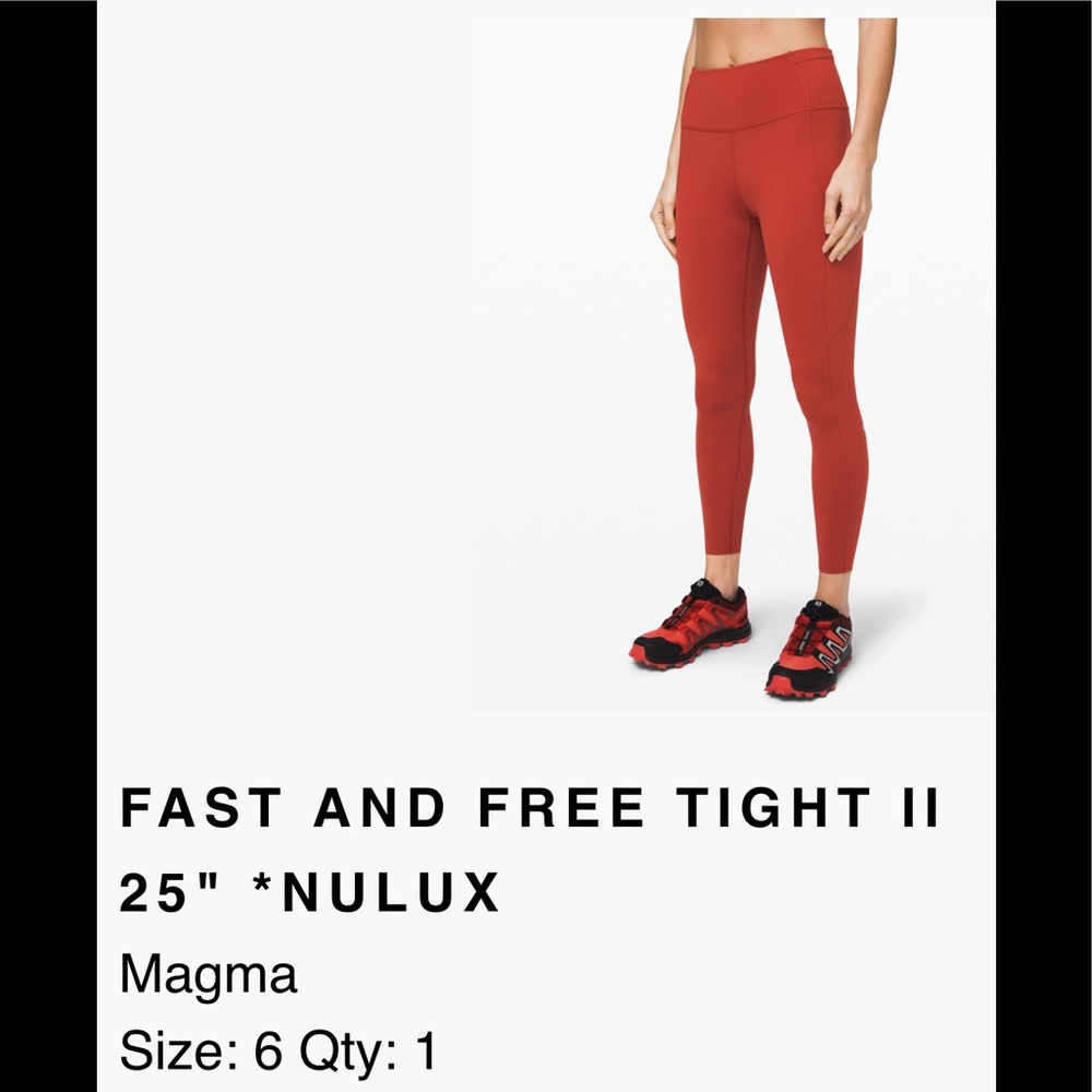 Fast and free Tight II 25” NULUX - color Magma